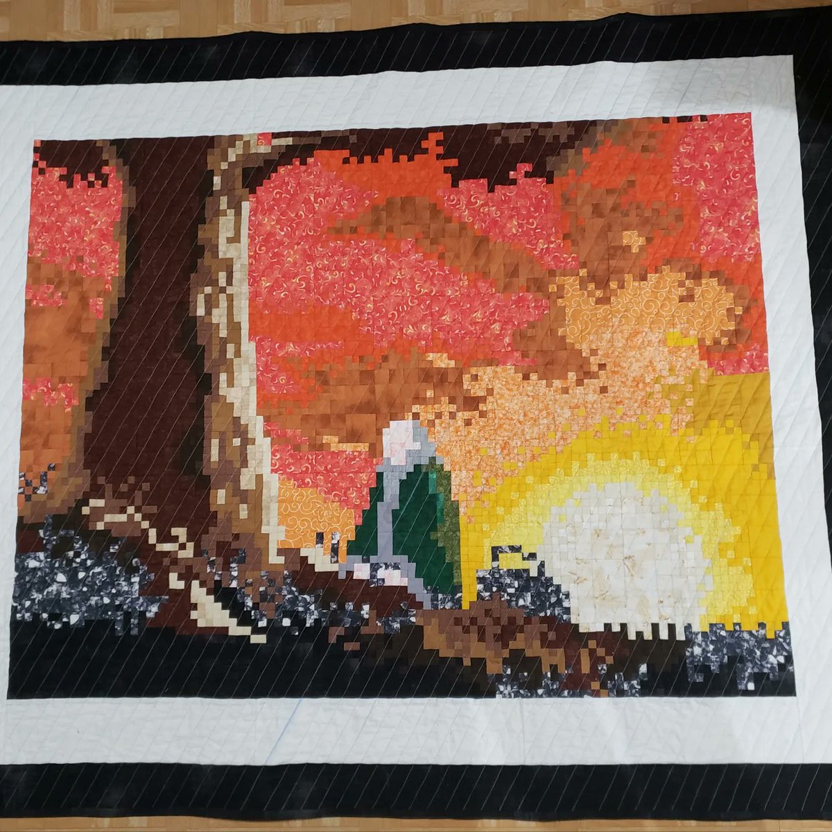 NinjaDog251's tweet photo. Made a new quilt! https://t.co/oxzqXuMe3W