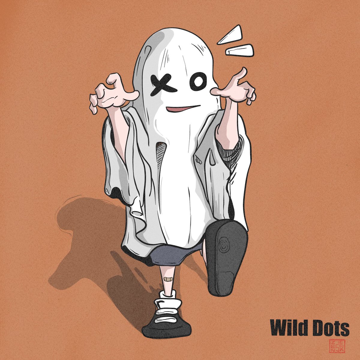 #Dots already trying costumes 👻