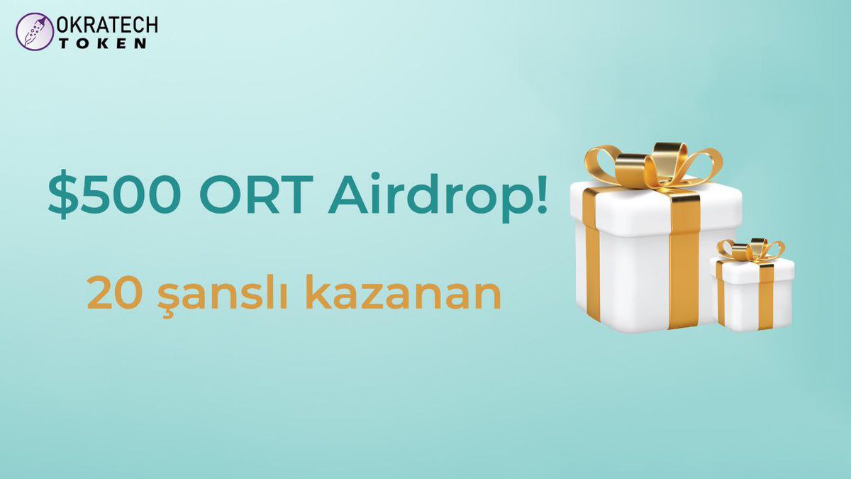 OkratechTurkiye's tweet photo. #ORT kazanmak için hazır mısınız?🥁

💰Ödül: 500$

Görevler👇

✅Twitter’da @OkratechTurkiye yi Takip et 
✅Telegram kanalımıza katıl 
https://t.co/0xiJYAbnPy
✅Bu tweeti Beğen + RT
✅2 arkadaşını etiketle

#airdrop #kripto #usdtry #çekiliş
(1/2) https://t.co/CO13iEy3k3