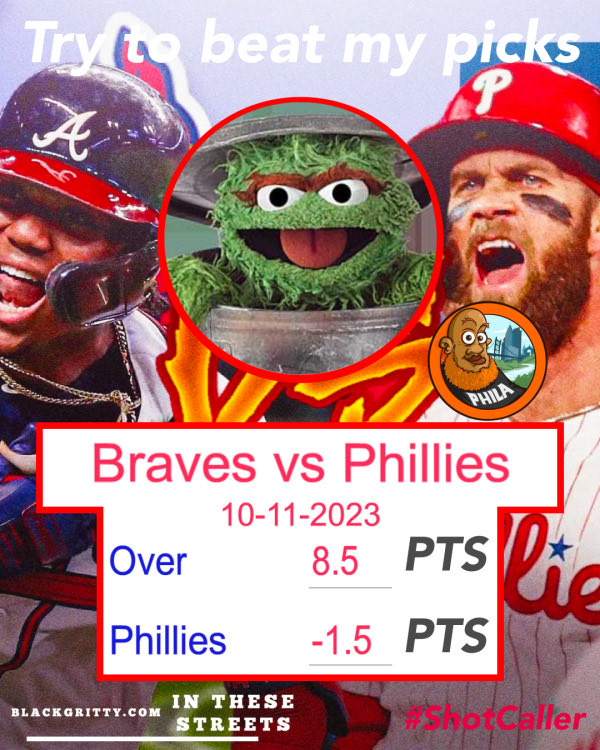 HuGE GaME TONIGHT!! ⁦<a href="/Ohdoctah/">BlackGritty.com</a>⁩

Who can beat Black Gritty’s picks? 🤔

🎮 👉🏾 playshotcaller.app.link/6n6qkgwpODb

#RedOctober #RingtheBell