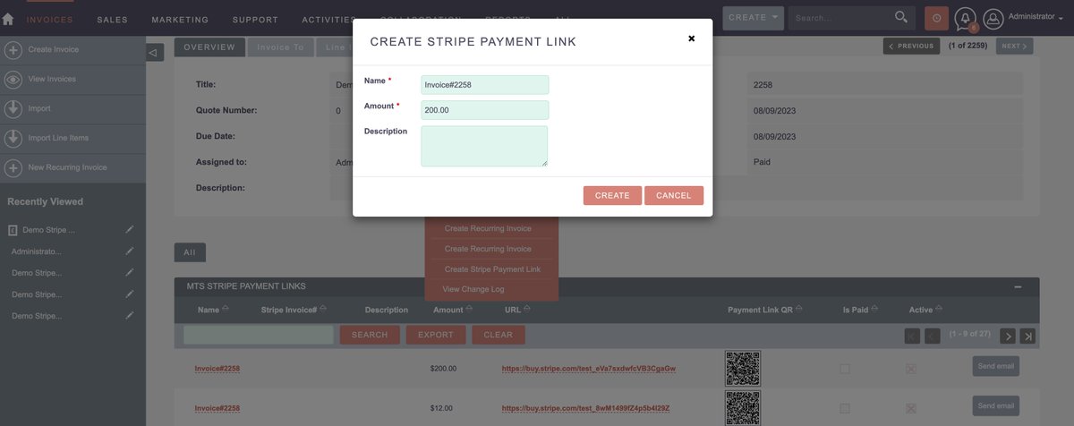 SuiteCRMStore's tweet photo. 🔥 NEW: Imagine the power of @SuiteCRM and @Stripe payment processing platform working together for your business! 

✅ Start your free trial for MTS Stripe Integration here: https://t.co/ZBaySjSsEp

#opensource #addons #integrations #CRM https://t.co/3iLQgSTAbZ
