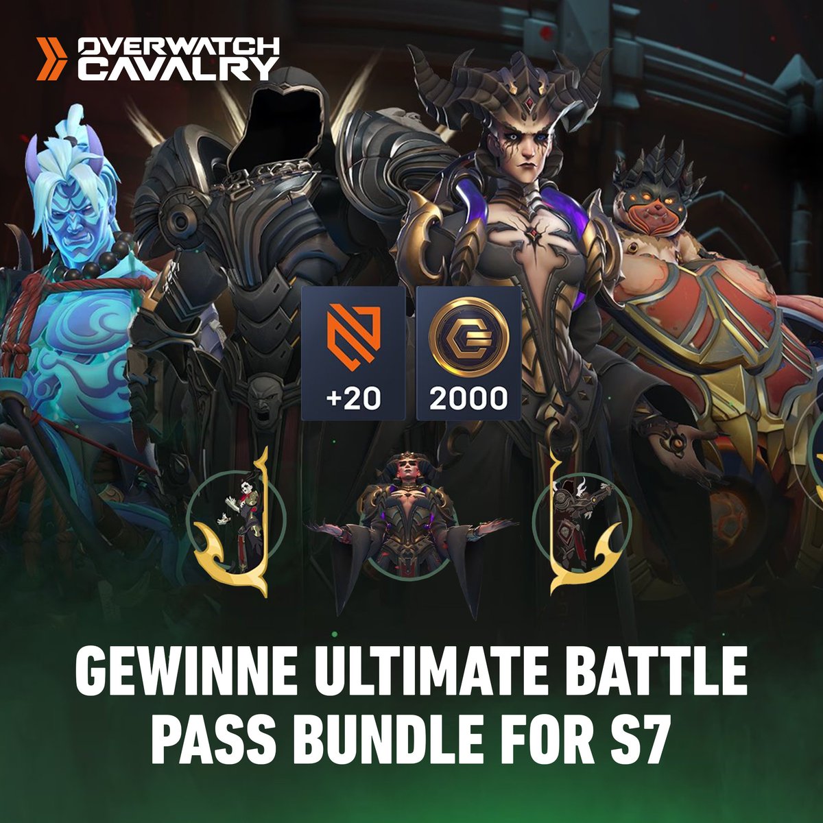 Overwatch Cavalry DE tweet media