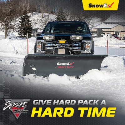 With standard ScrapeMaxx down-pressure you can get a clean scrape every time. Get the lowest prices of the season right now while you can! Call Muskegon Brake & Tire for an install appointment today!

#snowex #snowplow #westernplow #bossplow