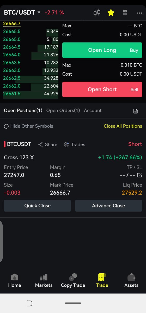 HotNew001's tweet photo. @AsadAliKazmiSyd @FairdeskGlobal Assalamualaikum..
Check what I done with   1 usdt bonus 
#BTC https://t.co/xsBWvLYJm8