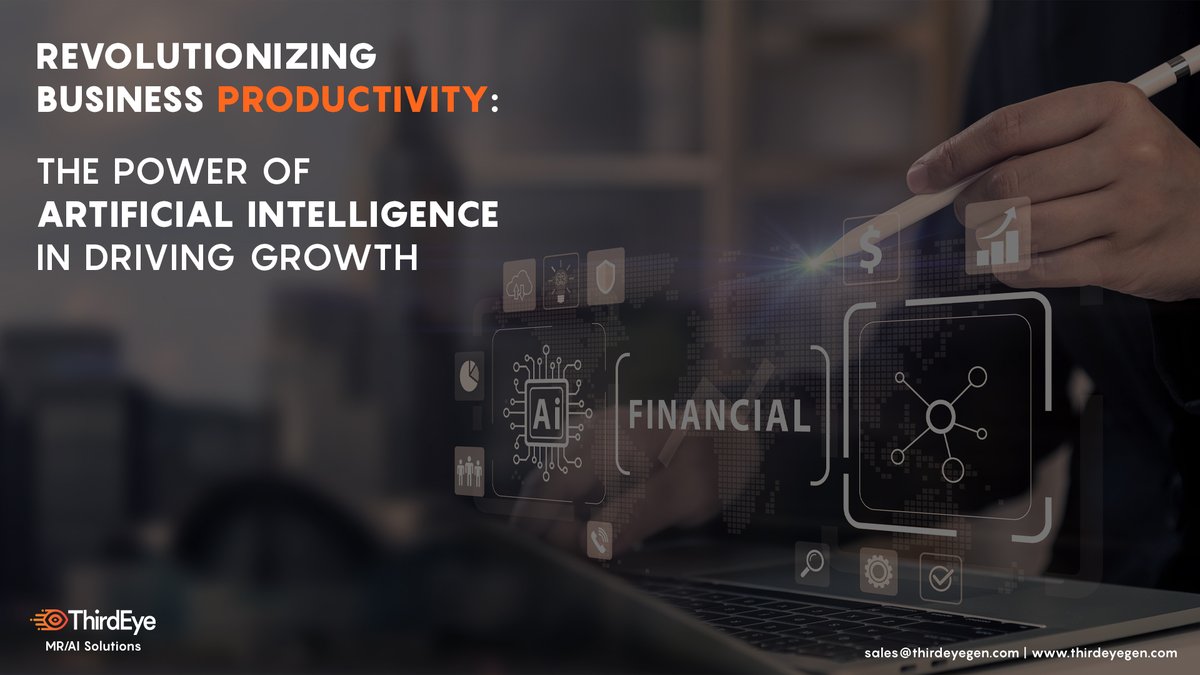 ThirdEyeGen's tweet photo. Elevate your business productivity to a whole new dimension with ThirdEye's Mixed Reality and Artificial Intelligence Solutions! 📈
Discover the future of growth and innovation in this article:
https://t.co/K6MvmdyKds

#AI #MixedReality #technology #RealEye #smartglasses https://t.co/pKHvzU9seh