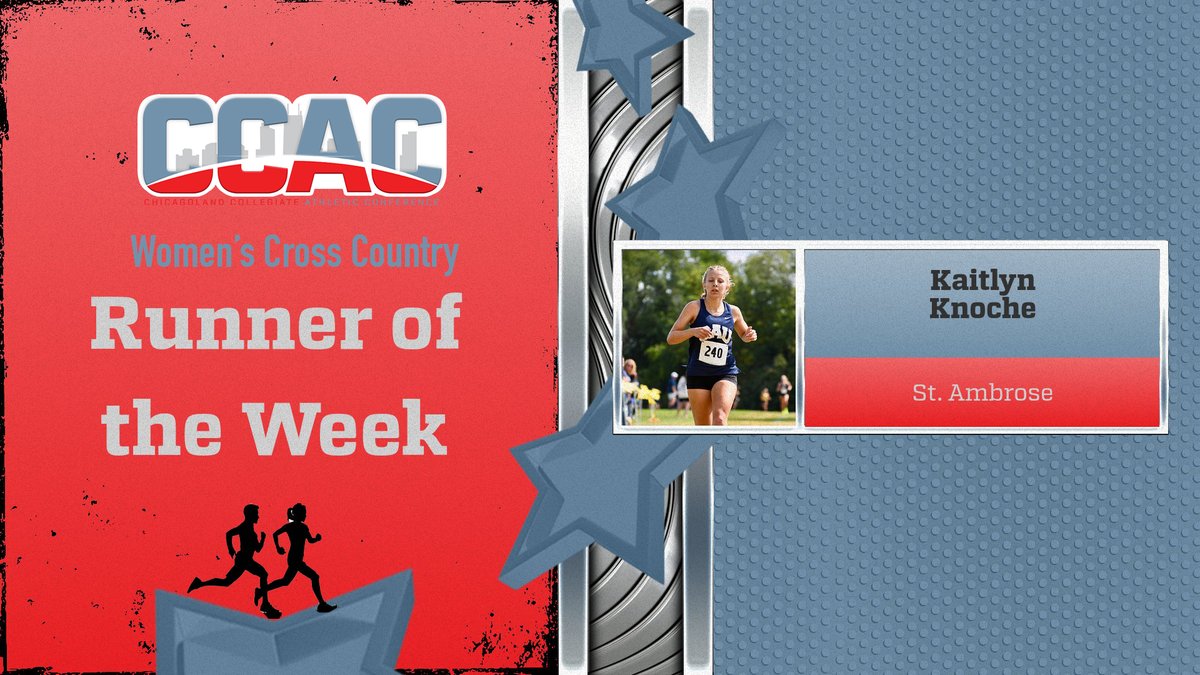 SAUBEES's tweet photo. Congratulations to Kaitlyn Knoche, who was named the CCAC Runner of the Week for the second time this season https://t.co/YQUqI5kbnC https://t.co/CrL3LCChgP