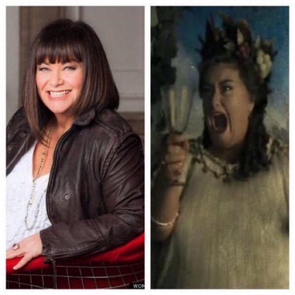 HPotterUniverse's tweet photo. October 11: Happy Birthday, Dawn French (@Dawn_French)! She played The Fat Lady in Harry Potter and the Prisoner of Azkaban. https://t.co/DJaJlJS0Io
