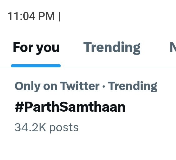 trendsforparth's tweet photo. we are eagerly waiting for this duo to sizzle on our screen🔥

#ParthSamthaan #ManishaRani https://t.co/bdVslrl9we