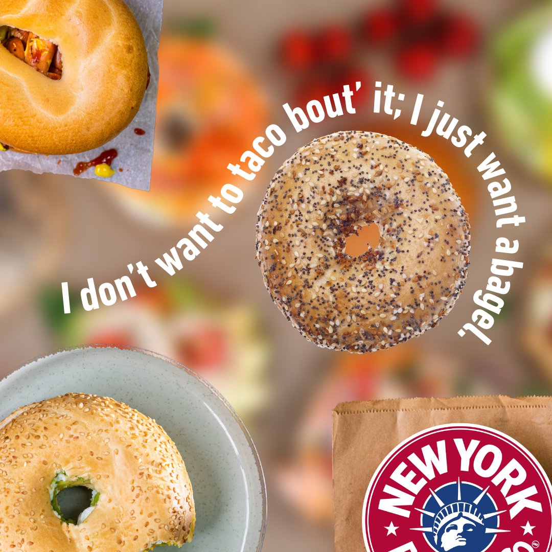 Craving a bagel? We totally get it. They're not just a meal; they're a mood! 🥯