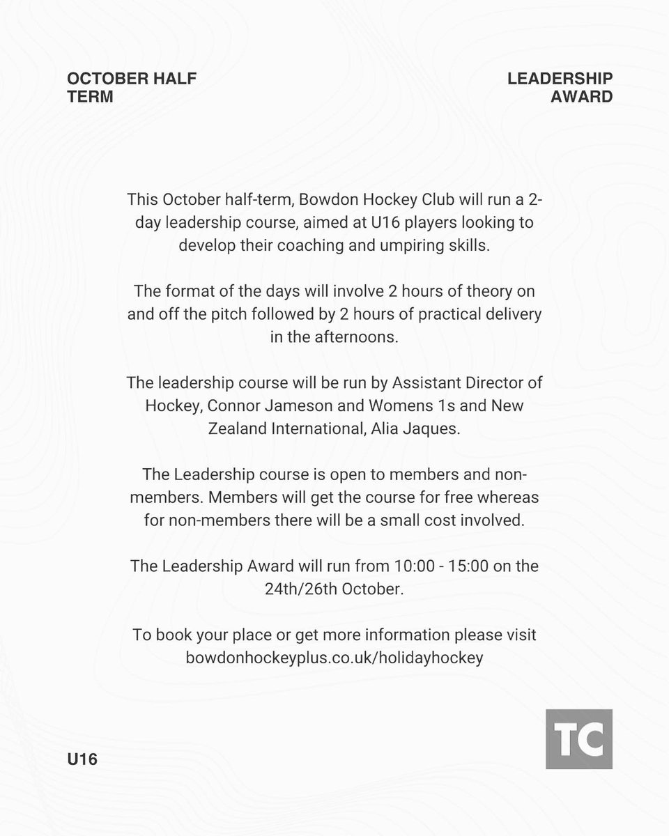 Bowdon Hockey Club tweet media