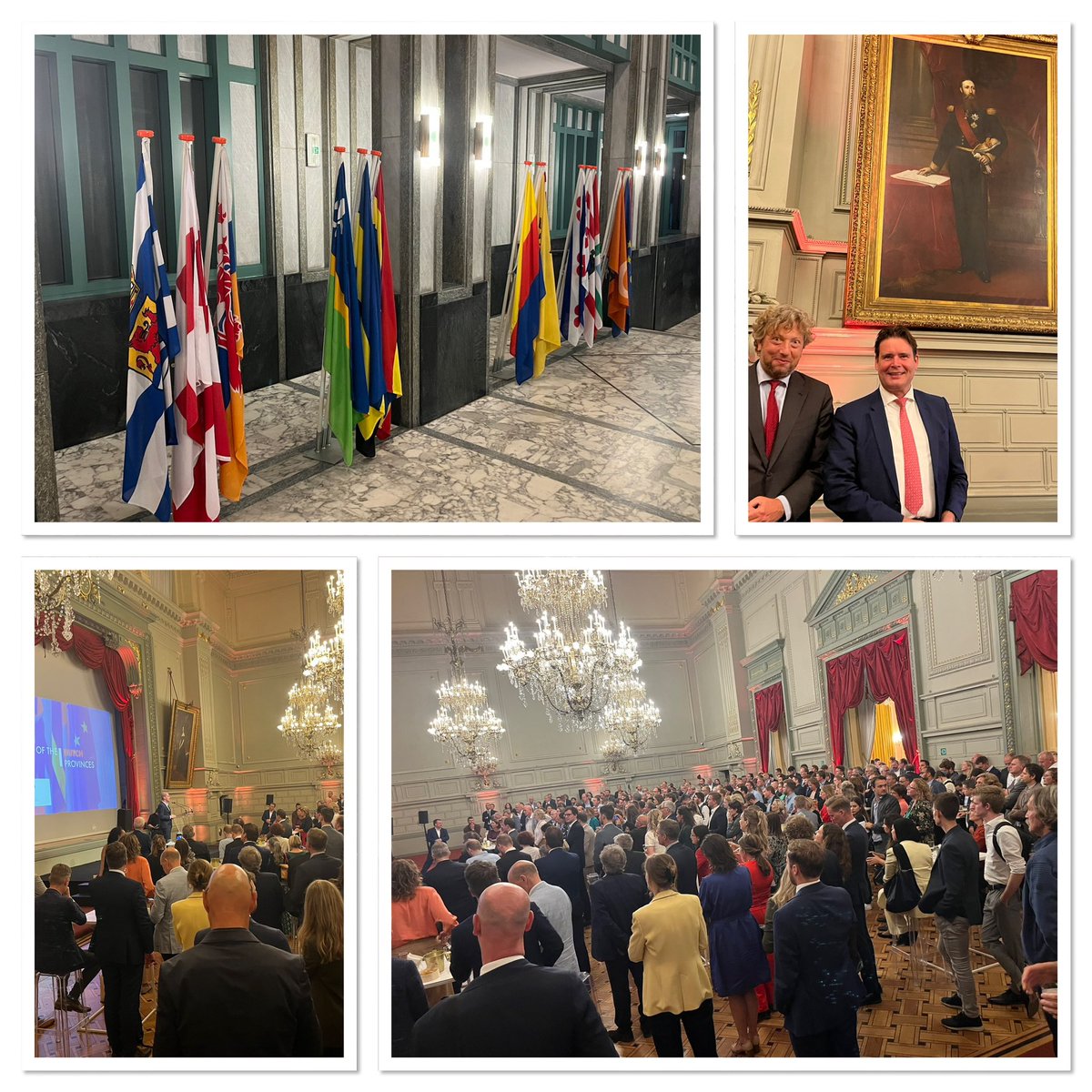 De 12 Nederlandse provincies hebben grote belangen in België en bij de EU. 
Vandaag presenteerden zij zich in de oude zaal van Concert Noble in Brussel

“Meet the Dutch Provinces” 

<a href="/HNPbrussel/">Huis van de Nederlandse Provincies</a> 
<a href="/beneluxunion/">Benelux Union</a> #FransWeekers
#EURegionsWeek