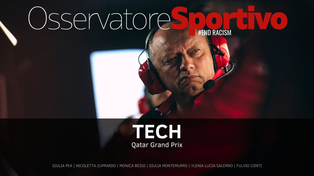 ❗️Our Tech about the Qatar Grand Prix is out! You can read it at the link below ⬇️
osservatoresportivo.com/magazine-tech