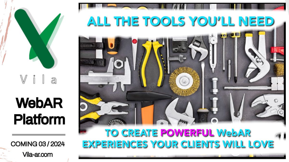 Vila, our business-focused WebAR platform is going live next March…

and that means BIG opportunities for both developers and businesses.

Sign up today to learn how Vila will change the way customers experience shopping.

vila-ar.com

#webar #augmentedreality