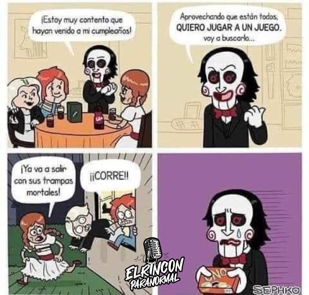locuras_con_tay's tweet photo. Mmmmm.....,mis muñecos favoritos
#terror #peliculas #SawX #Chucky #anabela https://t.co/WobDy7Mbmp