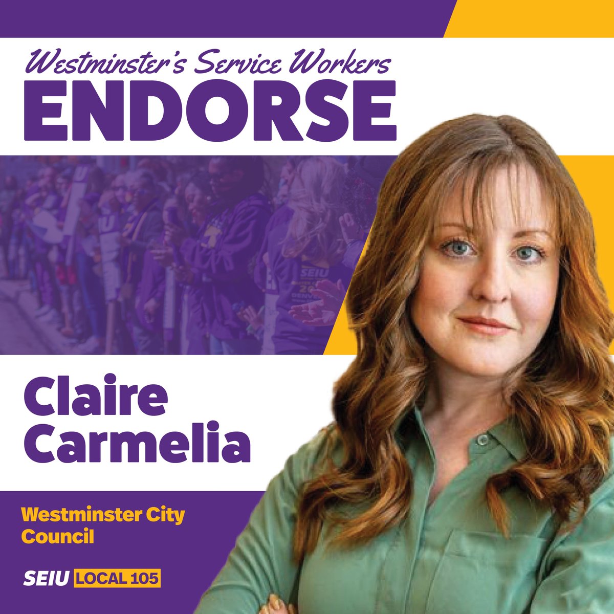 SEIU105's tweet photo. @juliamarvin86 @Claire4Council @Tim4Westy https://t.co/Fd3QPXO3Cw