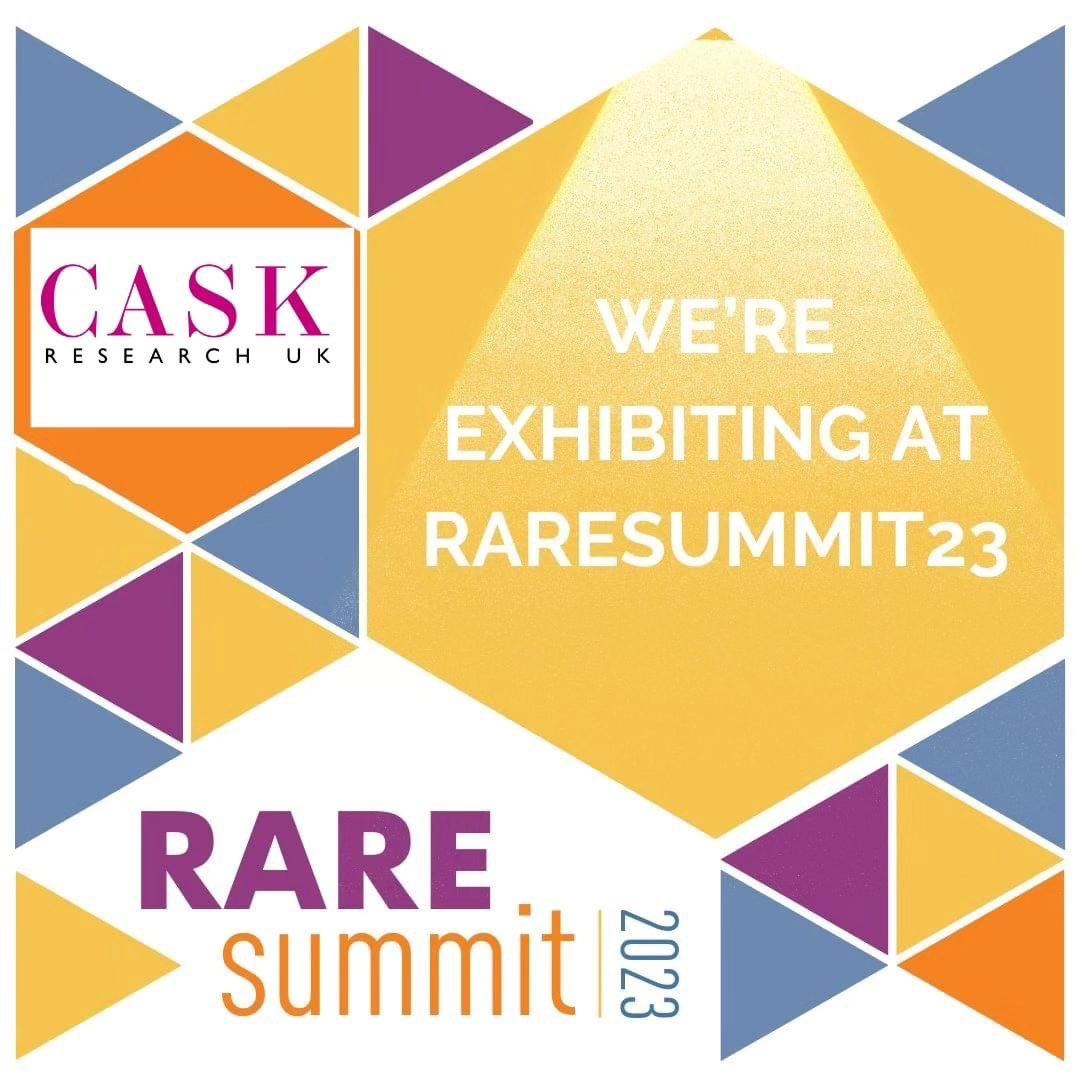 CASKResearch's tweet photo. See you tomorrow @camraredisease!
#raresummit #awareness #cask #KickingCASK #raresummit23 #caskresearch https://t.co/QS3qEE6tCn