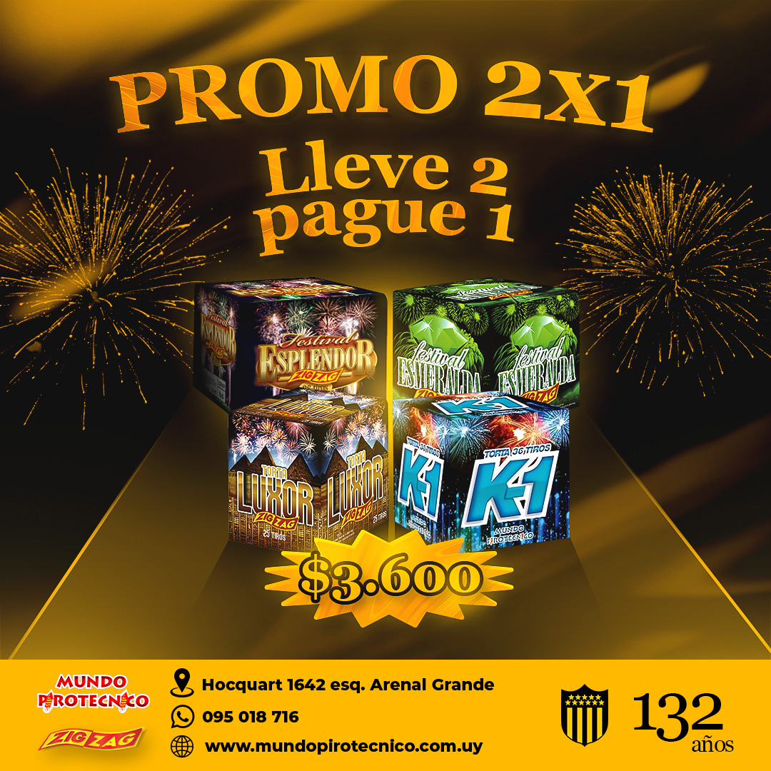 MotixD's tweet photo. Flyers MUNDO PIROTÉCNICO
Peñarol 132 años

#peñarol #flyer https://t.co/CCEBtpFd29