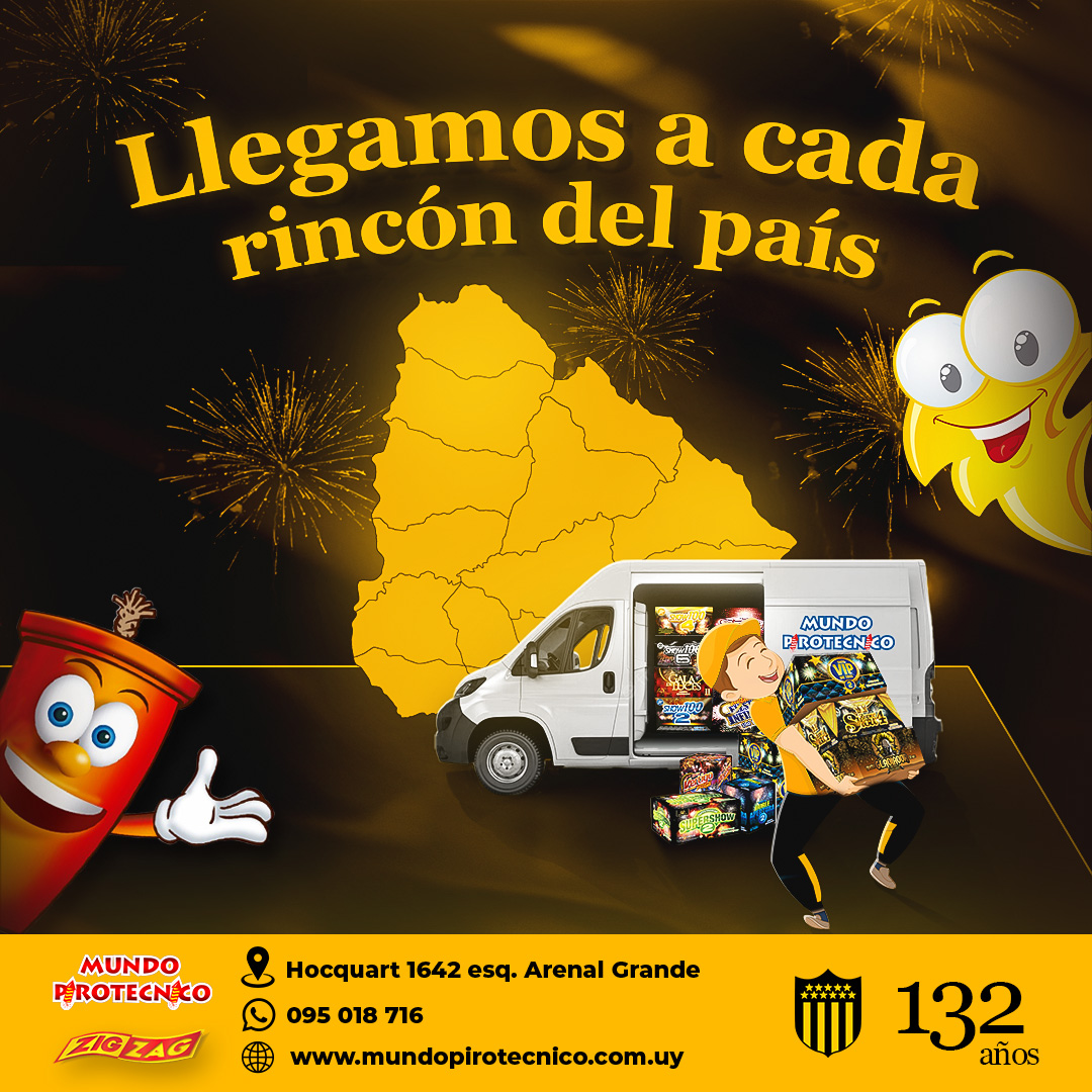 MotixD's tweet photo. Flyers MUNDO PIROTÉCNICO
Peñarol 132 años

#peñarol #flyer https://t.co/CCEBtpFd29