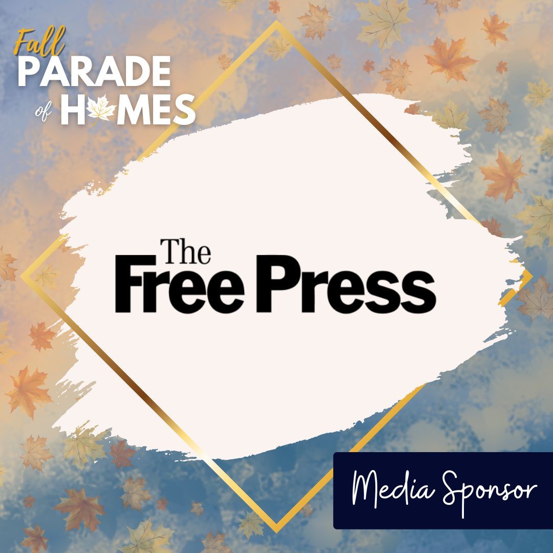 Thank you to our 2023 Fall Parade of Homes Media Sponsor for their contribution to another successful Fall Parade! 👏 #paradeofhomesmb