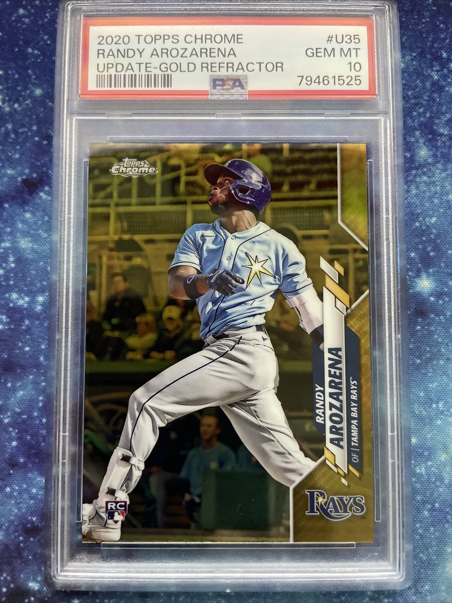 DNiedringhaus's tweet photo. Randy Arozarena Topps Chrome Update Gold RC 50/50

$245 Shipped - RT’s appreciated!
@sports_sell @Hobby_Connect @HobbyConnector https://t.co/EtLVUJBW4a