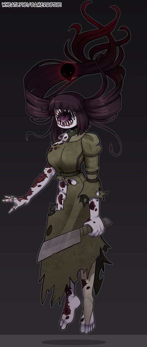 wheatly111's tweet photo. nightmare Lillith!🎃👻🖤 https://t.co/9tInS1IpyM