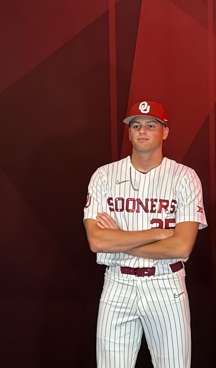 CMTsunami's tweet photo. I am blessed and very excited to announce my commitment to the University of Oklahoma to further my academic and baseball career. I want to thank god, my family, and all my coaches for all the help. Thank you @CoachToddButler @CoachJohnsonOU #BoomerSooner #oubaseball https://t.co/GIH32i3uSw