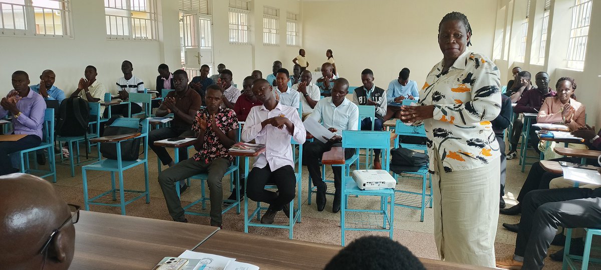 LIRA_UNIVERSITY's tweet photo. Lira University Vice Chancellor, Prof. Jasper Ogwal Okeng has encouraged students pursuing Bachelor of Medicine and Bachelor of Surgery to avoid wasting time and rather be committed to graduate after the 5 years’ period. For details, click the link: https://t.co/eSezYXp8iw https://t.co/qCsoLqNSBv