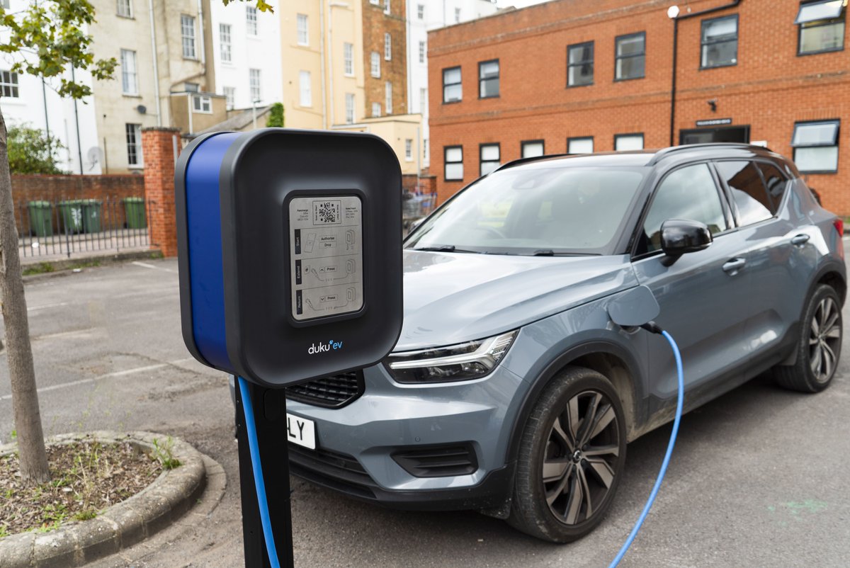 Duku_Design's tweet photo. We’re in the final! Very proud to announce that we’ve been shortlisted for an IET Excellence and Innovation Award in the Future Mobility category for our DUKU EV Charger. @IETawards @IETevents #innovativeproductdesign #evcharger #accessibility https://t.co/SVIIjTeK72 https://t.co/9BKjkn0av3