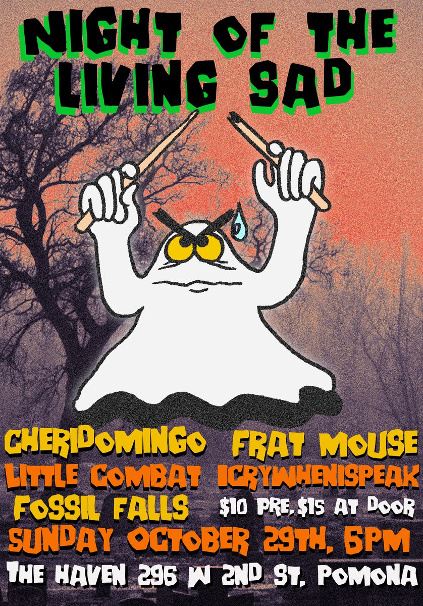 little_combat's tweet photo. meandering through the days like a dog walking himself with a leash in his mouth.

little combat is tracking a live-to-tape album this weekend (which is cool!) then we perform live at the haven on october twenty-nine (also very cool!)

;-} https://t.co/Mat5QEZU6y