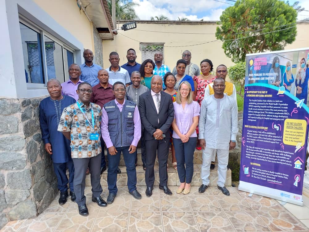 WHO Cameroon (@whocmr) on Twitter photo Lancement ce jour à #Mbalmayo de l'initiative HOSPITAL SOLUTION HUB (HSH), avec l'appui de <a href="/WHO/">World Health Organization (WHO)</a>.
Une initiative du Siège où <a href="/whocmr/">WHO Cameroon</a> a participé,visant à fédérer personnels de santé, patients et communautés et réfléchir à des solutions innovantes et aux problèmes des FOSA. Lancement ce jour à #Mbalmayo de l'initiative HOSPITAL SOLUTION HUB (HSH), avec l'appui de <a href="/WHO/">World Health Organization (WHO)</a>.
Une initiative du Siège où <a href="/whocmr/">WHO Cameroon</a> a participé,visant à fédérer personnels de santé, patients et communautés et réfléchir à des solutions innovantes et aux problèmes des FOSA.