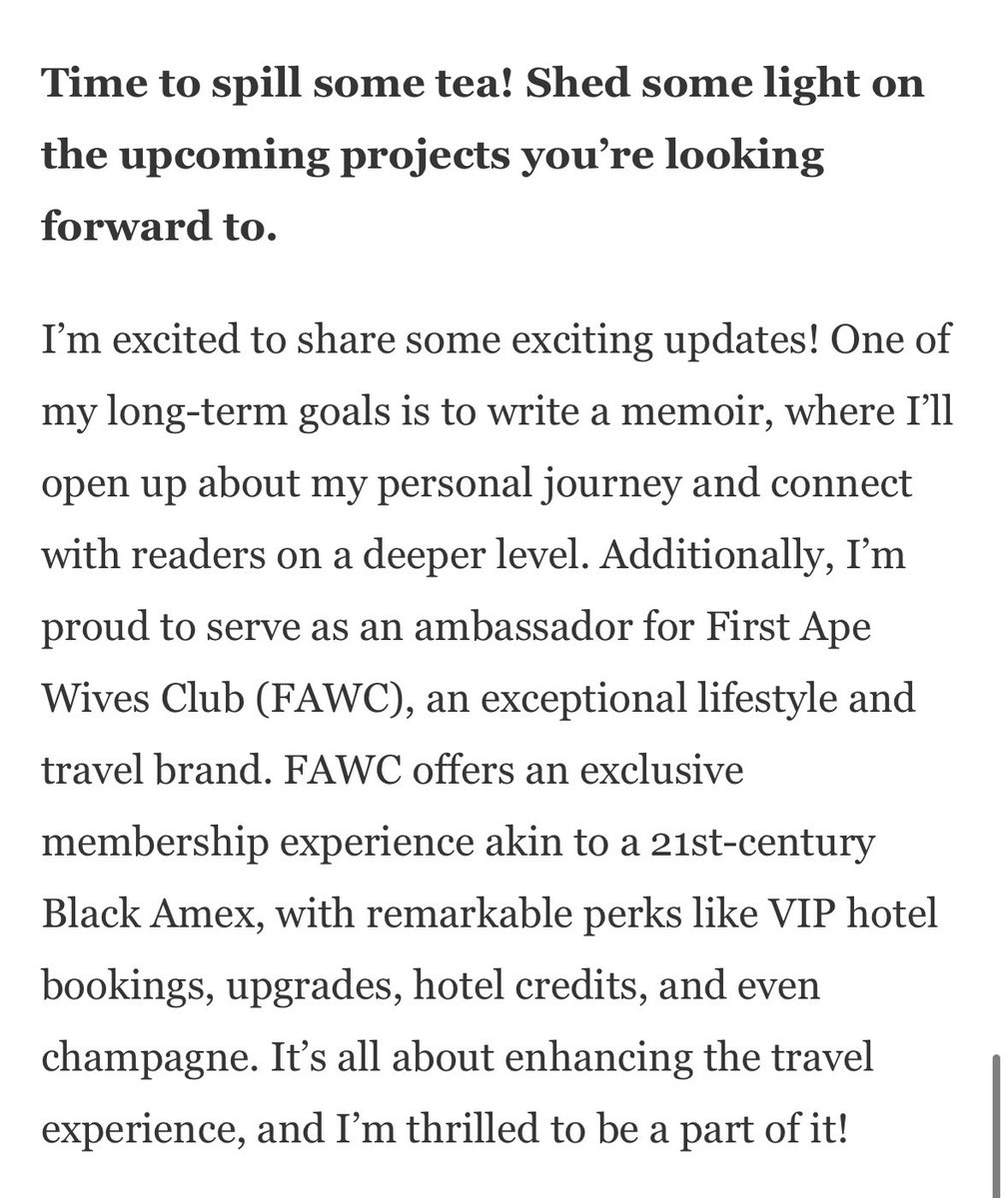 FAWC (First-Class Access Worldwide Concierge) tweet media