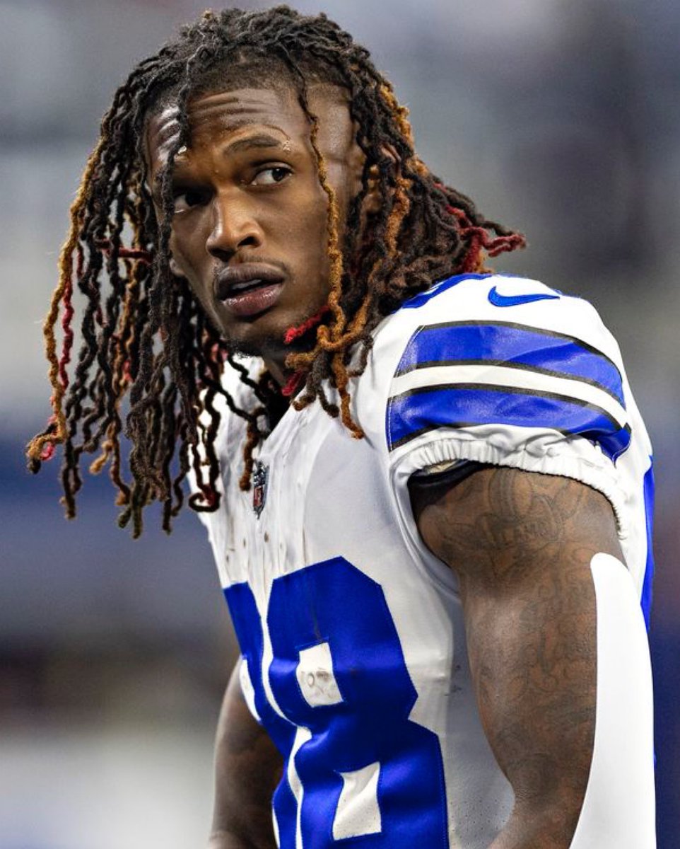 jasrifootball's tweet photo. 𝗧𝗥𝗘𝗡𝗗𝗜𝗡𝗚: Richard Sherman says that #Cowboys WR CeeDee Lamb isn’t a bonafide #1 receiver and has been slightly overrated, via @undisputed 

Sherman says CeeDee doesn’t belong in a conversation with guys like Justin Jefferson, Davante Adams, Stefon Diggs, AJ Brown, Terry McLaurin, etc..

He says CeeDee fits with WR2 guys like Brandon Aiyuk, Tee Higgins, Chris Godwin and Tyler Lockett.

He also says that the Cowboys offense is missing Amari Cooper. 

(H/T: @BurnedByCeeDee)