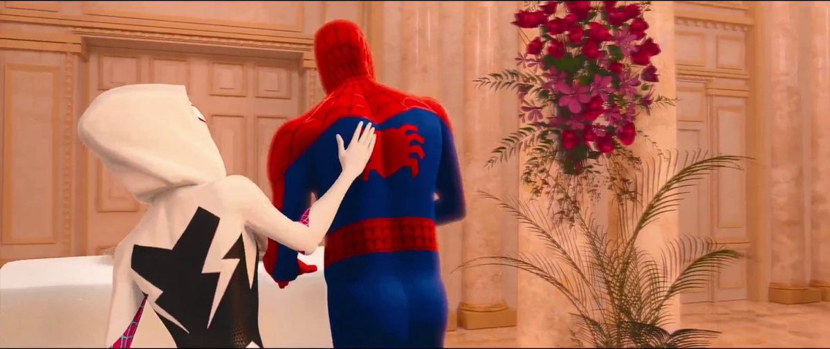 HereZaf's tweet photo. #peterhara #spiderdads 

Peter: Miguel me odia... 😔 

 Gwen: Es que tu también Peter, ¿Cómo se te ocurre nalgear a Miguel frente a todos? https://t.co/MWO8Fy432f