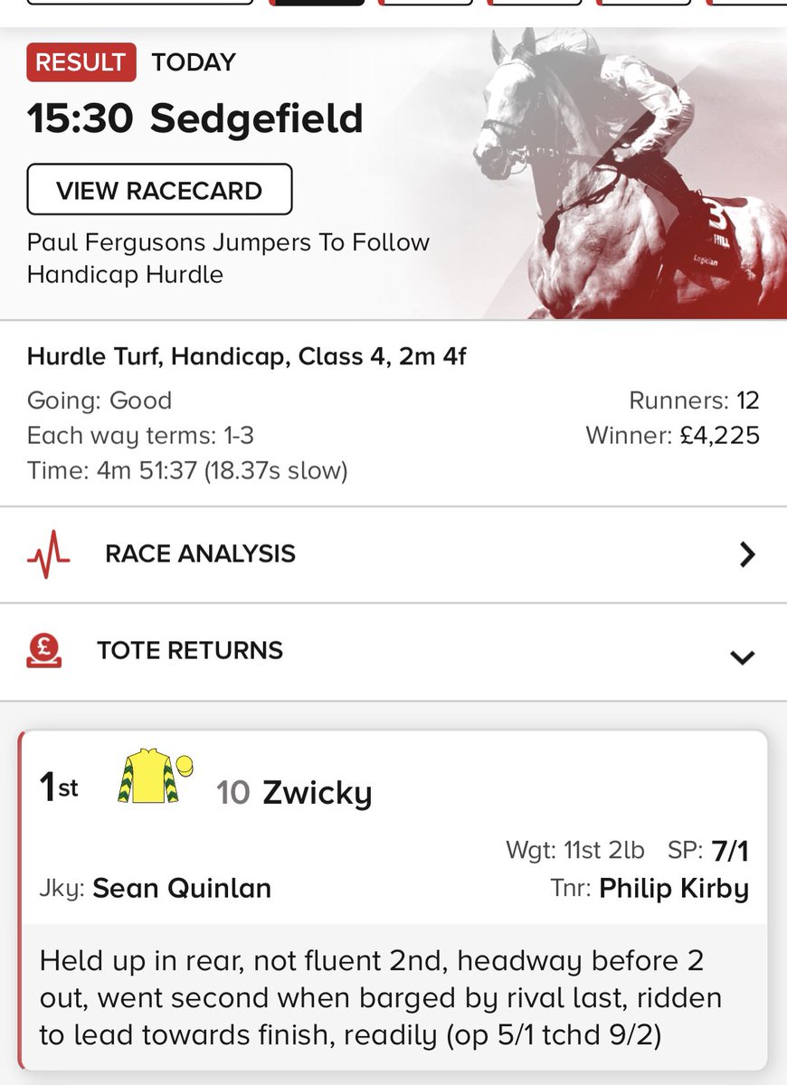 getonbetting's tweet image. Another winner 😀… #geton #bettingpicks #bettingpicks