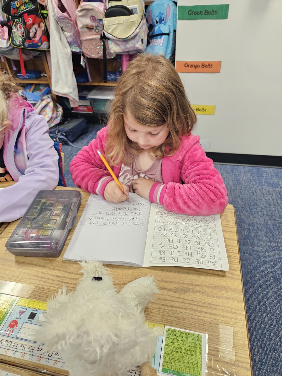 mrslape's tweet photo. Writing with our bears on National Bring Your Teddy Bear to School Day! https://t.co/UCSG3uRlEK