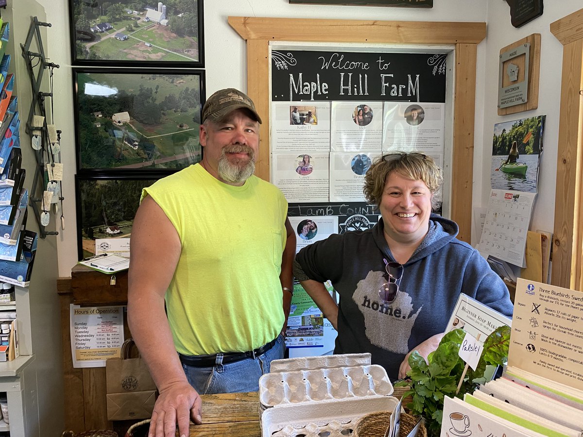 Grassland2_0's tweet photo. Check out the #Sheep Dairy Association of WI Fall Gathering this Sunday, Oct 15, 1-4 PM at Maple Hill Farm in Ladysmith. Owners Brian and Tammy Michielson will share what works on their farm, in their shop, & classroom. They do it all! To RSVP, email sheep@sdaw.org #cheesesamples https://t.co/e9Kzc8h9Z5