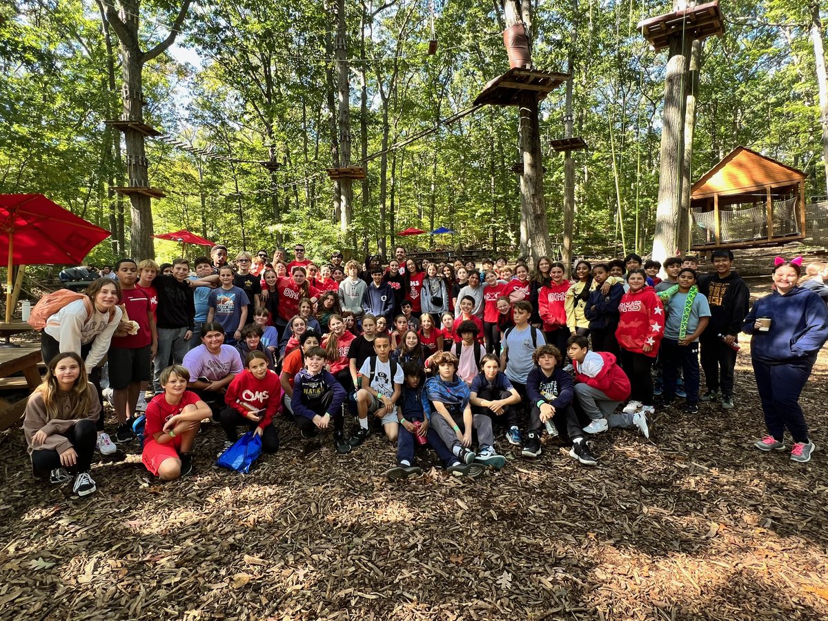 Awesome day at Adventure Park with the 7-2 team! <a href="/OMS_NY/">Oceanside MS</a> <a href="/OSchoolsPR/">Oceanside School District #OSD_NY</a>