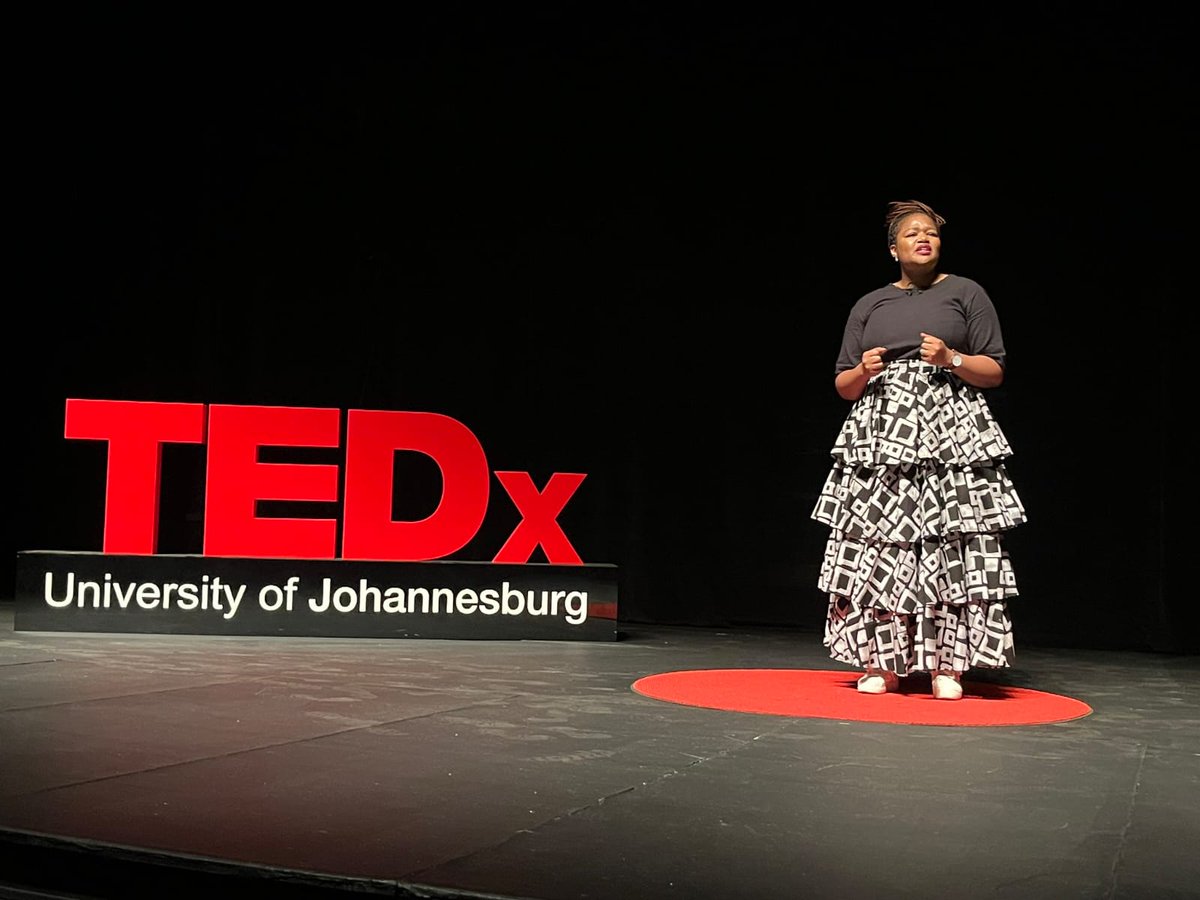 TEDxUJHB's tweet photo. Thato Belang dares us to be daring and show up authentically. Afterall, there is nothing artificial about being human.

#TED× #TEDXUJHB #TEDXUniversityofJohannesburg
#TED× #ReEngineeringHumanity
#IdeasWorthSpreading #Innovation #Inspiration #authenticself https://t.co/AJOXkZUBXD