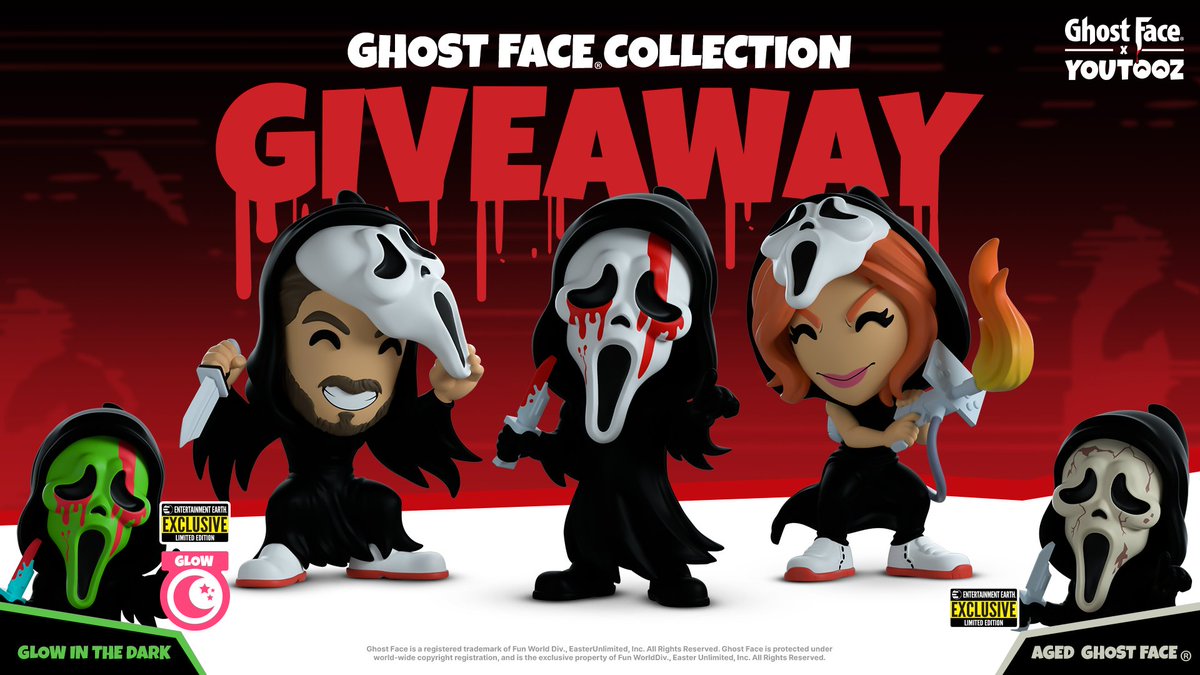 NYCC: The Ghost Face Youtooz Figures Will Make You Scream - The