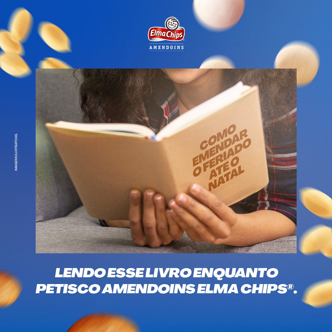 Seja feriado, quarta ou sexta. Todo dia merece Amendoins Elma Chips ®️
