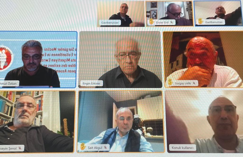 Avrupa Sürgünler Meclisi Yürütme Kurulu 8. Toplantısını gerçekleştirdi avrupasurgunleri.com/?p=8338