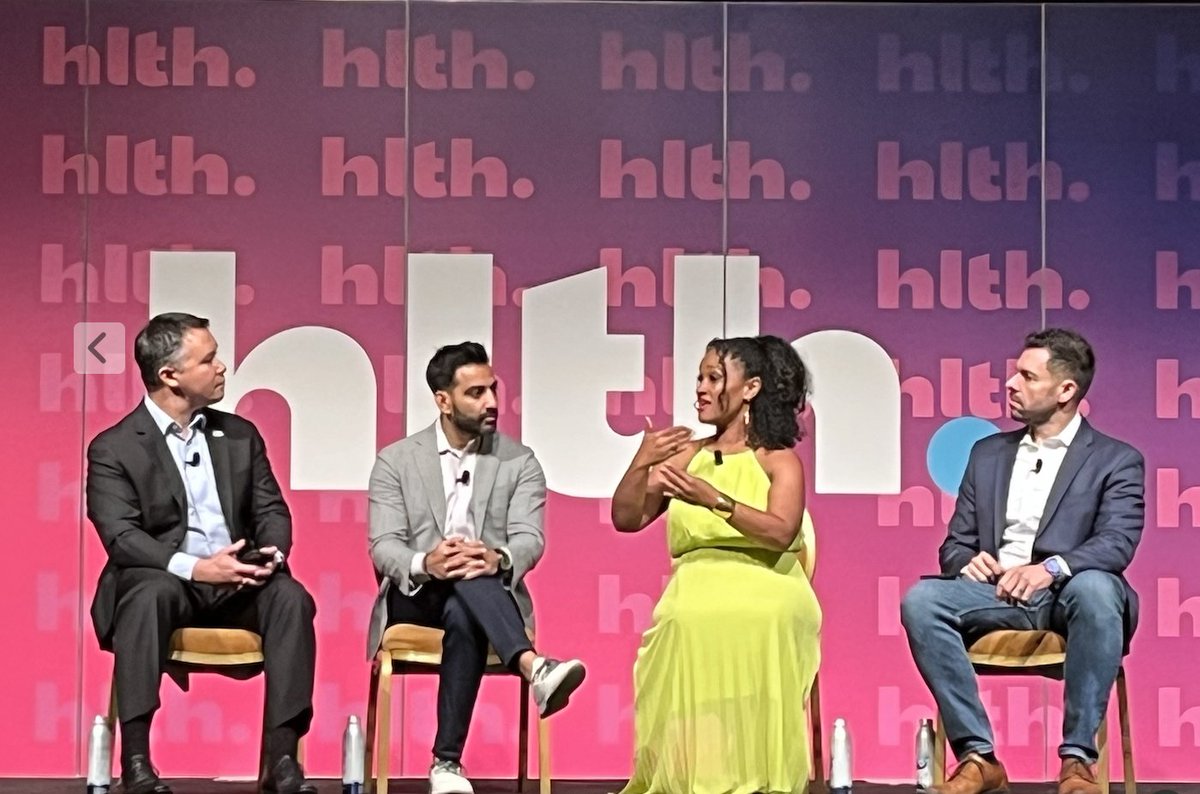 itsclifflee's tweet photo. It’s the last day of #HLTH2023 where 10,000 passionate people have gathered for 3.5 days to share their stories, ideas and innovations - with the common goal of improving health and wellness.
https://t.co/Qp0VULfAZF https://t.co/1AObqKPHzl