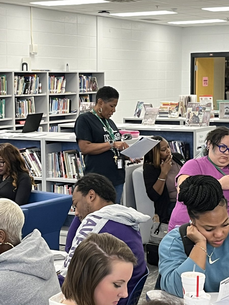ICOACHWiley's tweet photo. Happening Now… @BearCreekMS Strategies that Work: Teacher and Student Writing Moves PD… ALL ENGAGED #watchusgrow @RonMaxwellFCS1 @CherisseCamp @DrTamaraCandis @ICOACHWiley @Humphrey_EdD https://t.co/ioJ8v99A0Y