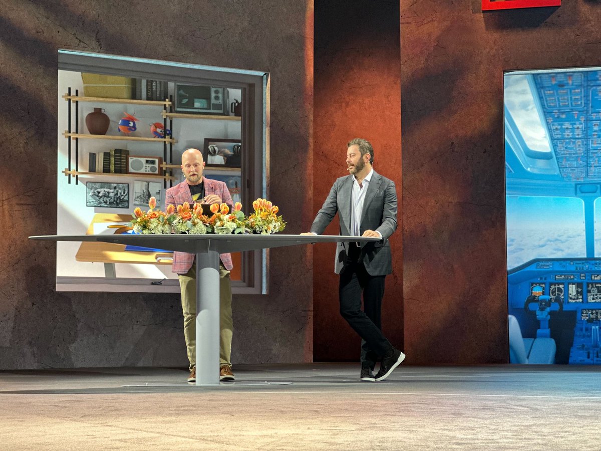 UiPath's tweet image. Three years ago, we first talked about semantic automation. Today’s the dawn of that era. @gsheldon shares a demo of UiPath Autopilot™, which uses the best of #SpecializedAI, #GenerativeAI, &amp;amp; our core #automation to bring everyone an AI-powered assistant. #UiPathForward