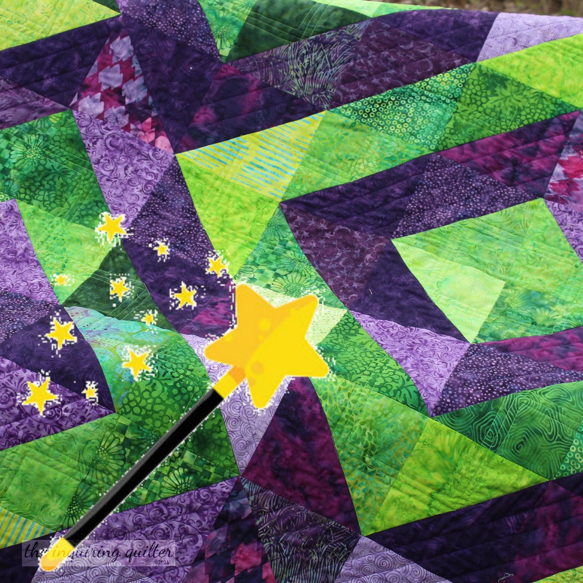 If you could wave a magic wand and have your biggest quilting challenge disappear, what would that be?