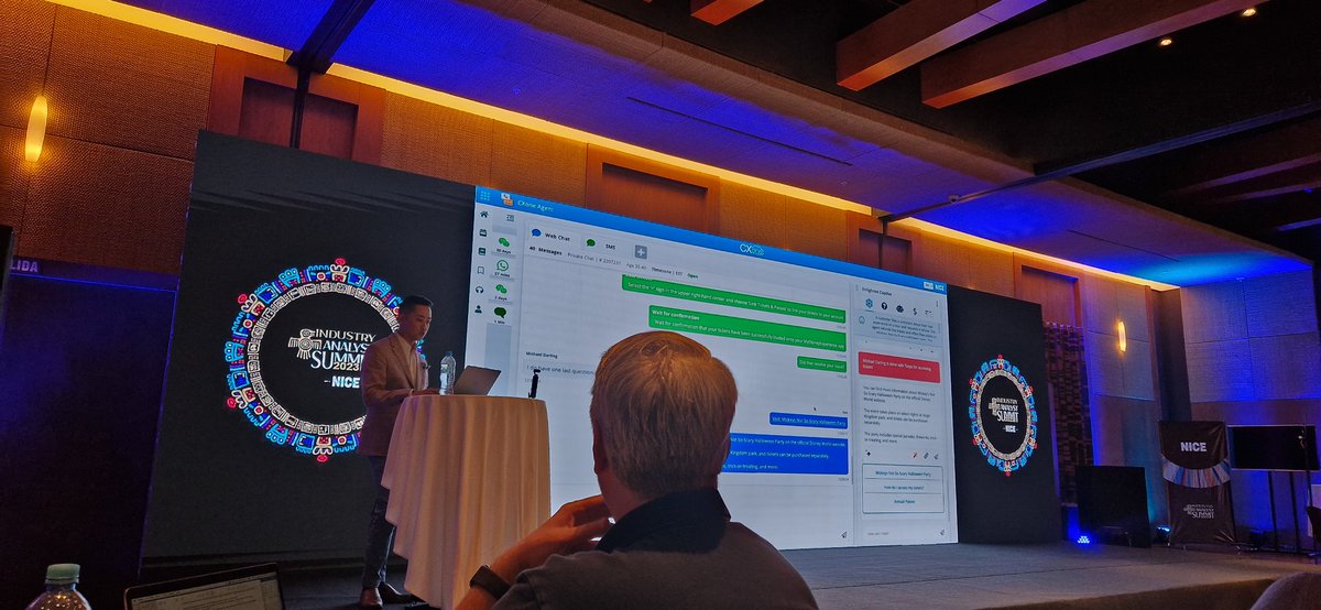 Great demo from Kevin on <a href="/NICELtd/">NiCE</a> Co-pilot. It does work (in real time) combining multiple sources/processes sparing the need for agents to compose messages, navigate through different sources for knowledge and answers  Really drives #EX #EmployeeExperience in #contactcenters.