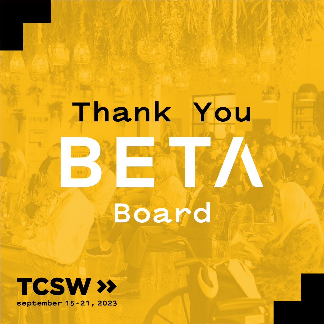 We'd like to thank the BETA Board for its support and guidance through Twin Cities Startup Week 2023! The Board is helmed by bright thinkers, experienced founders, and passionate community champions, and we couldn't more grateful.