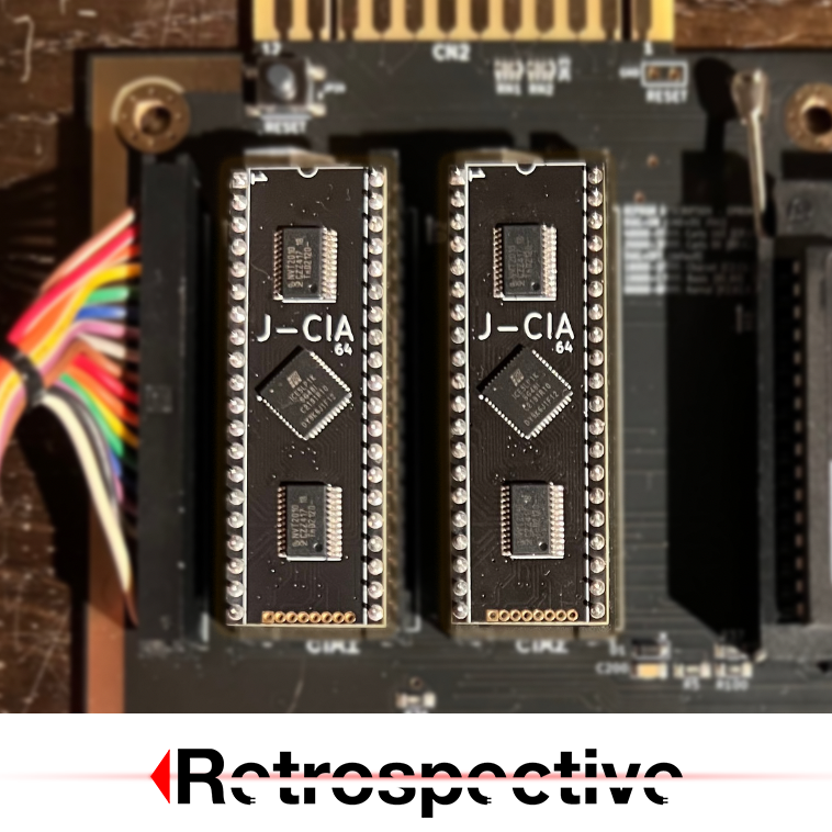 C64EVO's tweet photo. The J-CIA is the best alternative to the aging MOS 6526 CIA Chip. It features exceptional compatibility across game titles and demoscene productions, as well as disk fast loaders &amp; timing sensitive cartridges.

#C64 #Commodore64 #evo64 #jcia https://t.co/XsVgrbrJhS