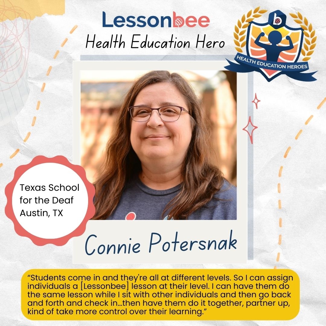 lessonbee's tweet image. HEH is crucial to teaching health literacy in a fun way. Our heroes deepened their knowledge in health ed while becoming experts of the Lessonbee platform. Join our amazing cohort at promo.lessonbee.com/heroes
#Lessonbee #HealthEducationHeroes #Healthedtech #Health #Teachers