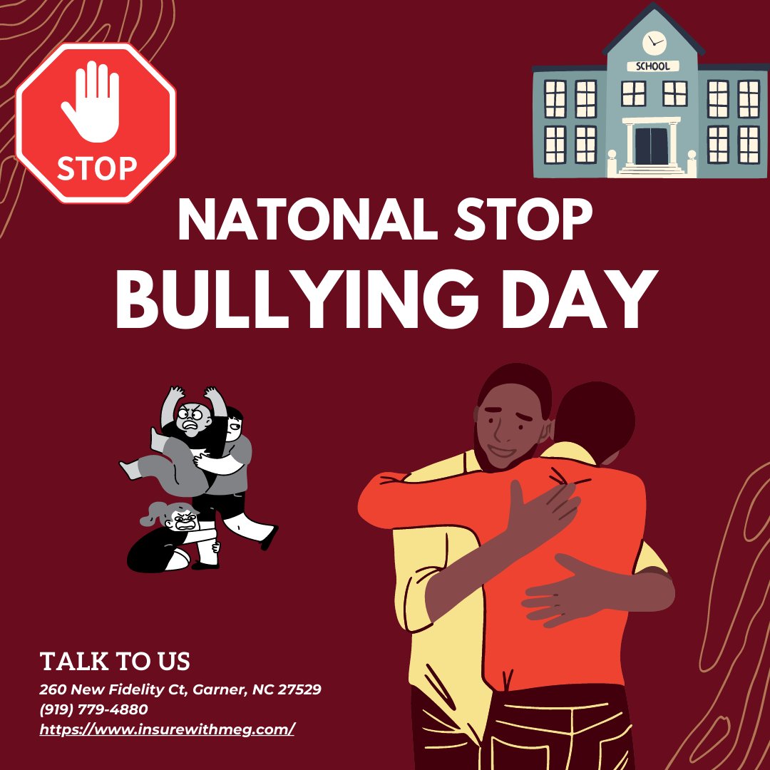 Stop Bullying: Make sure you stand up for what's right and take a stand against bullying. Together we can create a world of respect, kindness, and understanding. #NationalStopBullyingDay #DoYourPart